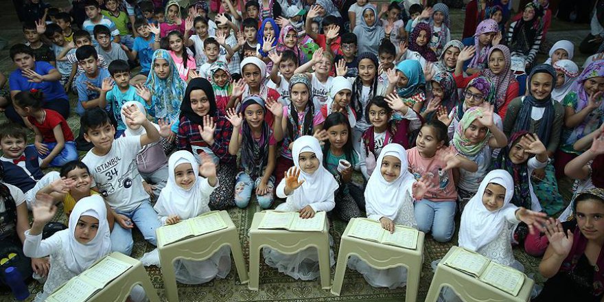 Camiler çocuklarla şenlendi