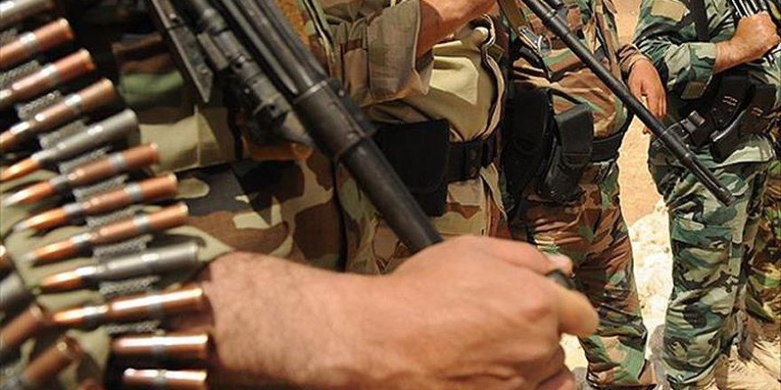 İran milis güçleri Suriye-Irak sınırında