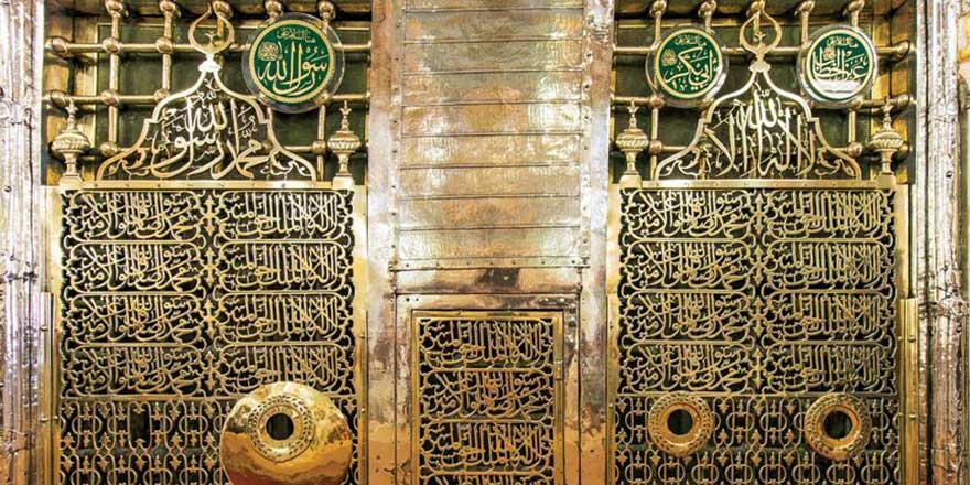 Ravza-i Mutahhara'da Osmanlıdan kalma sır kitabe