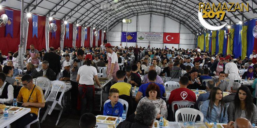 Bursa'dan Kosova'ya 'iftar köprüsü'