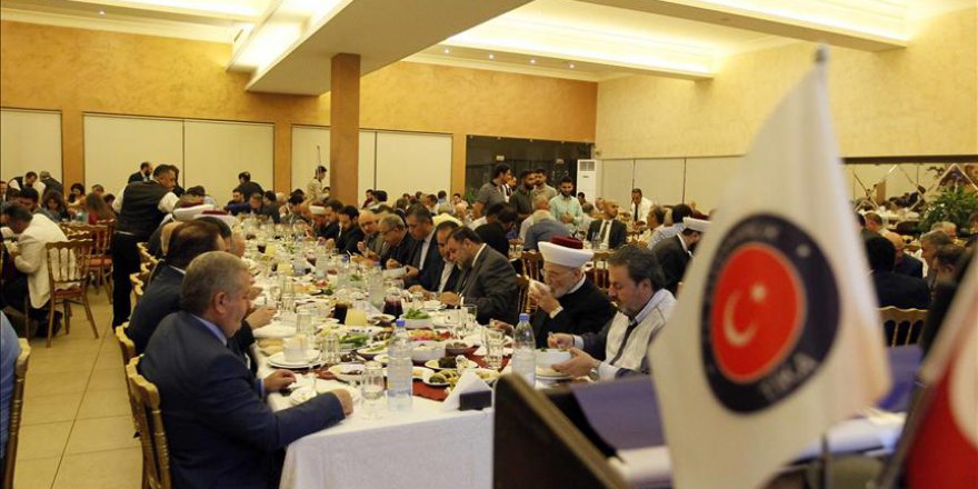 TİKA, Lübnanlı siyasetçi ve din adamlarını iftarda buluşturdu