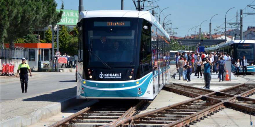 Kocaeli tramvaya kavuştu
