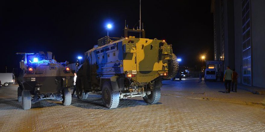 Askeri konvoya roketatarlı saldırı: 1 şehit, 6 yaralı