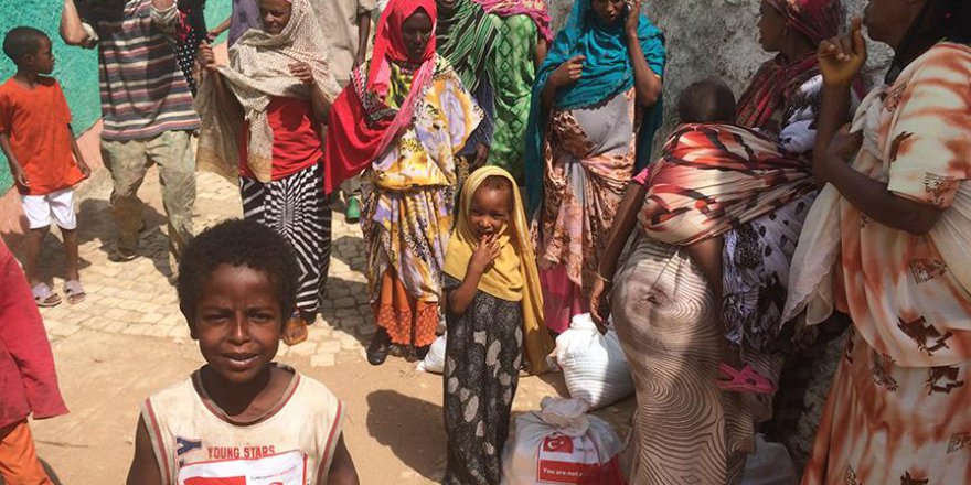 Türk Kızılayı yaklaşık 140 yıldır Hararlıların yanında