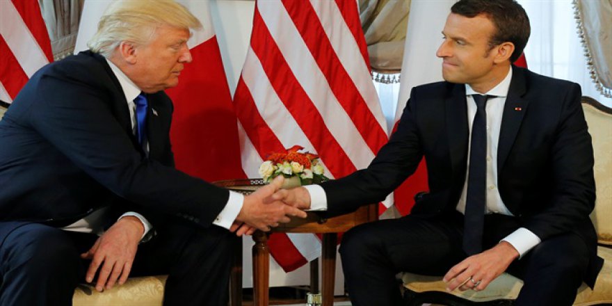 Trump ve Macron Suriye konusunda anlaştı