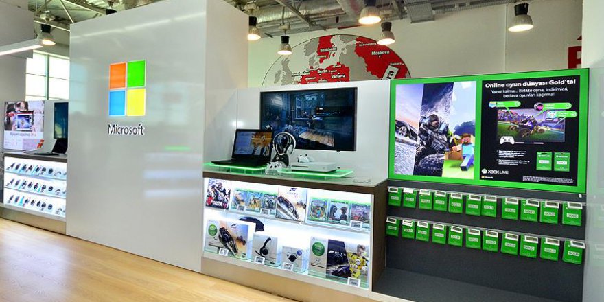 Microsoft Türkiye'de ilk mağazasını açtı