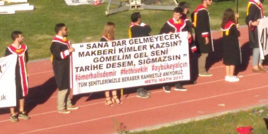 ODTÜ'de 15 Temmuz şehitleri unutulmadı