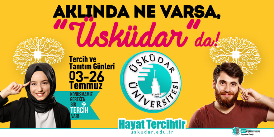 Üsküdar Üniversitesi tanıtım ve tercih günleri: Aklında ne varsa Üsküdar'da!