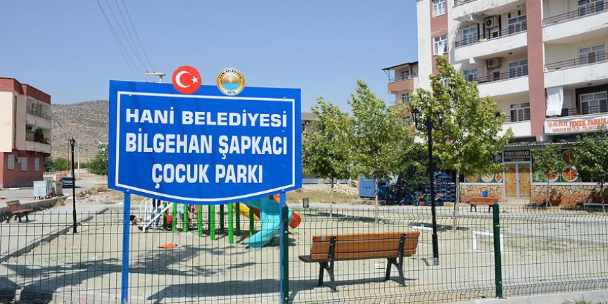 PKK'nın şehit ettiği çocukların isimleri parkta yaşatılacak