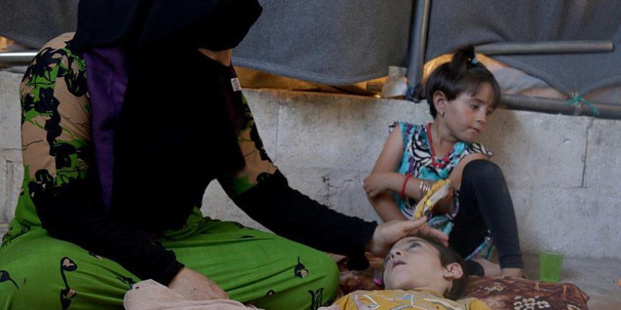 Suriyeli yetimler ve dul kadınların çadır kentte yaşam savaşı