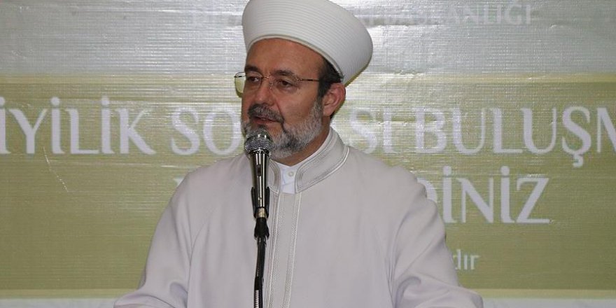 Görmez: O kiliseleri kabul etmeyiz, İslam reddeder!