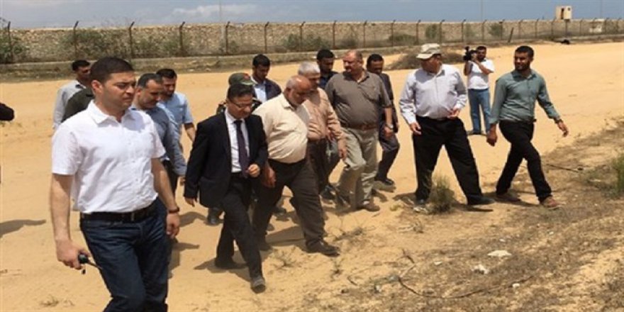 Hamas heyetinden Mısır sınırında inceleme