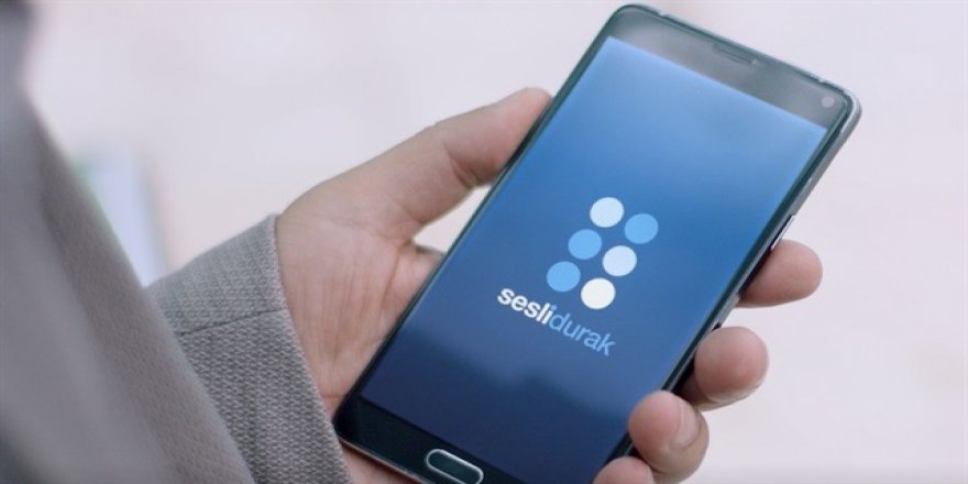 Görme engelliler için 'Sesli Durak' projesi tanıtıldı