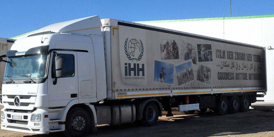 İHH, Suriye'ye 13 binin üzerinde yardım tırı gönderdi