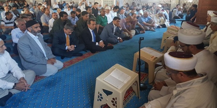 Bingöl’de 15 Temmuz şehitleri için mevlit okutuldu