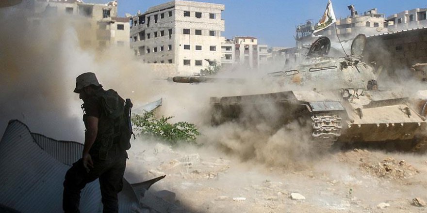 Esed rejimi yine gazla saldırdı