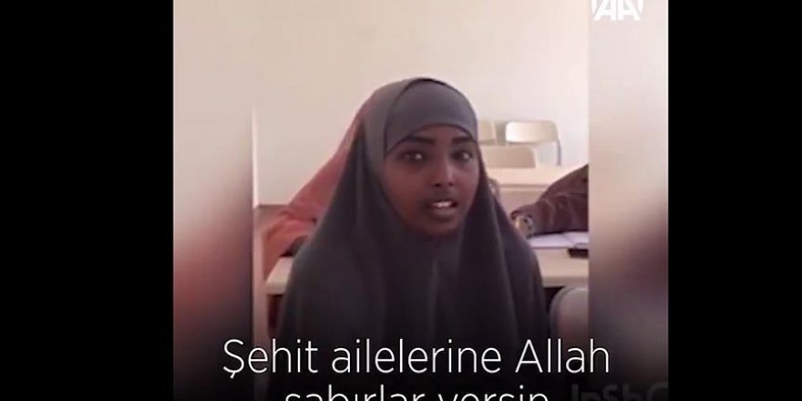 Somalili öğrencilerden 15 Temmuz mesajı