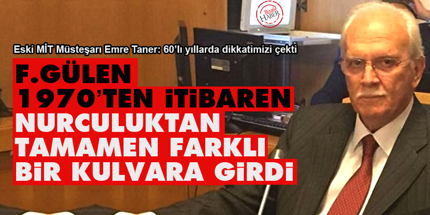 F.Gülen 70’ten itibaren Nurculuktan tamamen farklı bir kulvara girdi