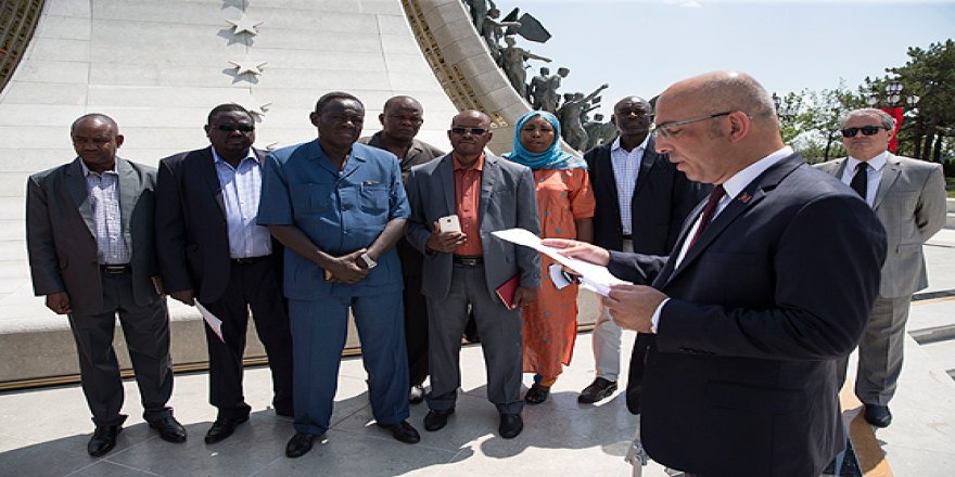 15 Temmuz Şehitler Abidesi'ne ilk yabancı heyet