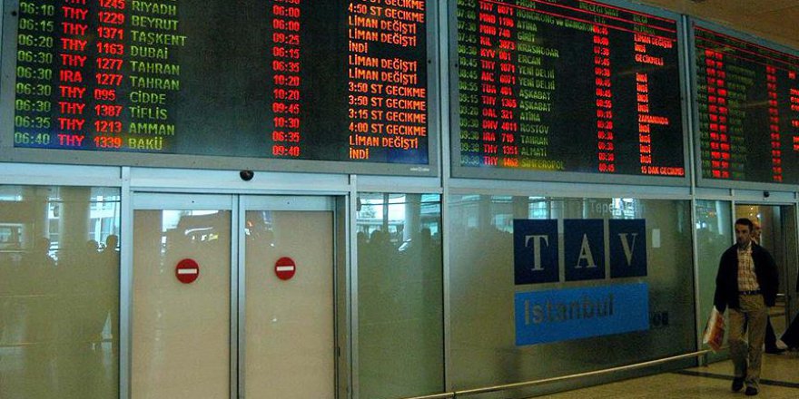 İstanbul'daki şiddetli yağış hava ulaşımını da etkiledi