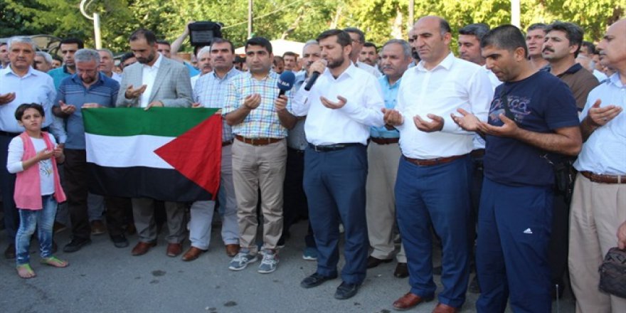 Adıyaman'daki STK'lardan İsrail'e tepki