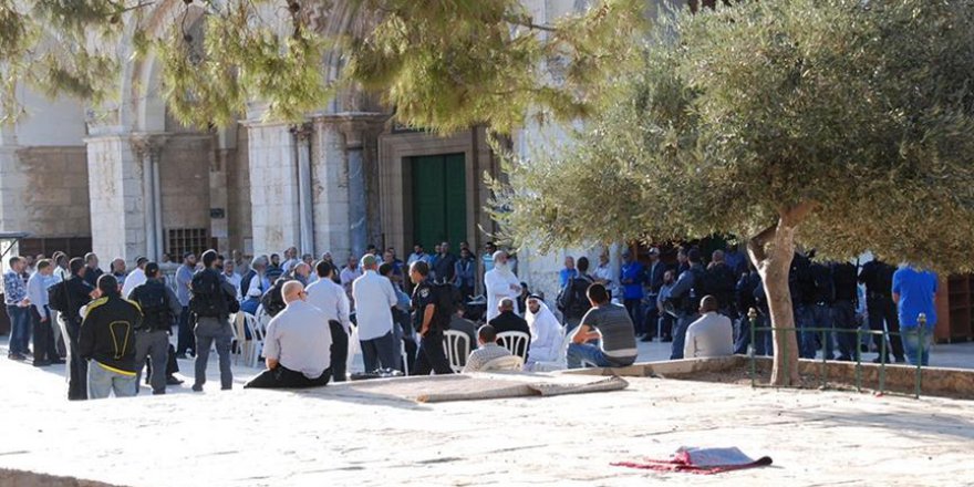 Mescid- Aksa'ya 182 fanatik Yahudi baskın düzenledi