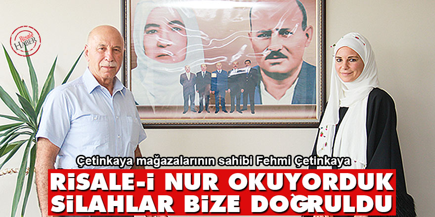 Risale-i Nur okuyorduk silahlar bize doğruldu