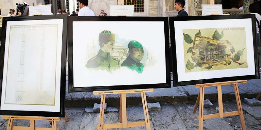 'Belgeler ve Resimlerle Ayasofya Sergisi' açıldı