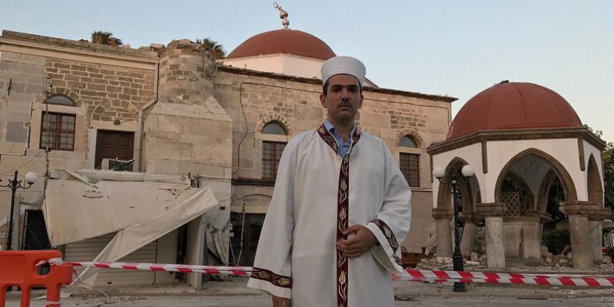 Alioğlu: Türkiye'den caminin tamiri için yardım bekliyoruz