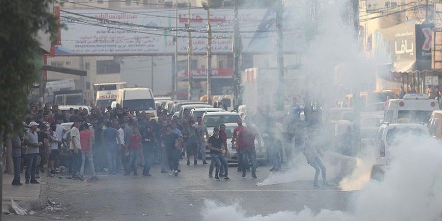 İsrail'den Filistinli göstericilere müdahale