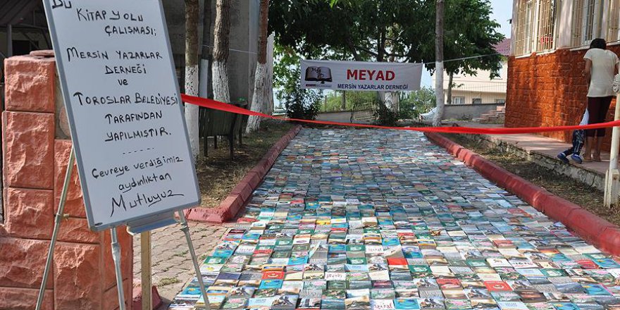 Yoldan kitap topladılar