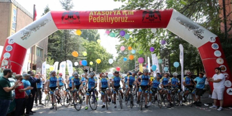 Ayasofya sergisi için 520 kilometre