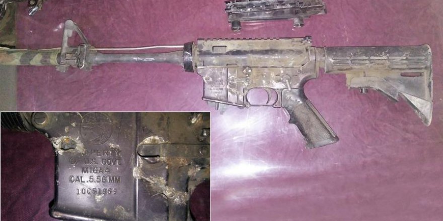 Etkisiz hale getirilen teröristin silahları dış kaynaklı çıktı