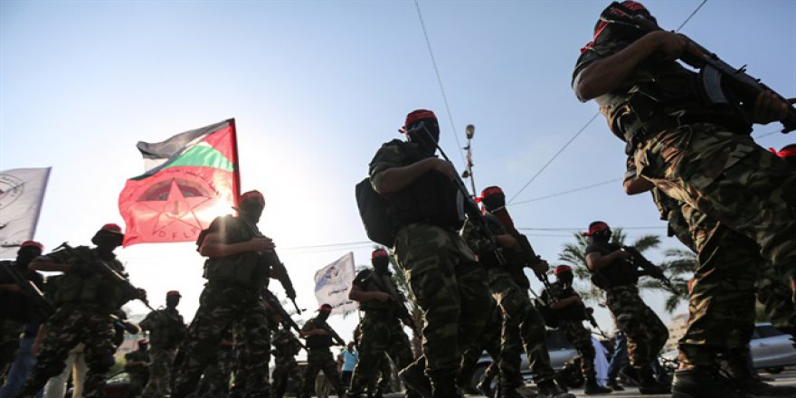 Gazze'deki Filistinli gruplar Mescid-i Aksa için tören düzenledi