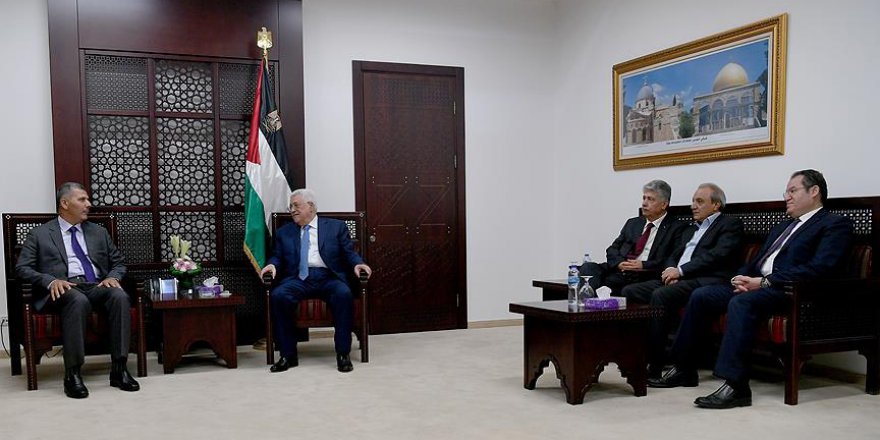 Filistin Devlet Başkanı Abbas, Hamas heyetini kabul etti