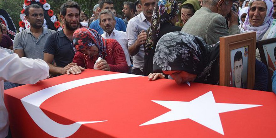 Güvenlik korucusu şehit Hayva son yolculuğuna uğurlandı