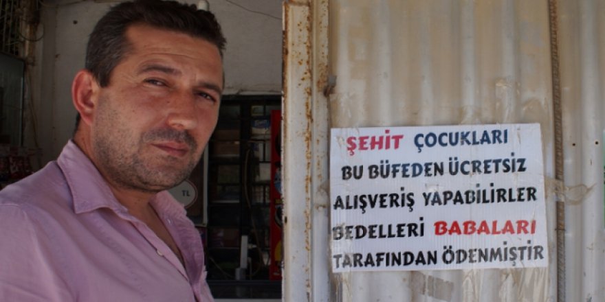 Şehit çocuklarına bu marketten alışveriş yapmak ücretsiz