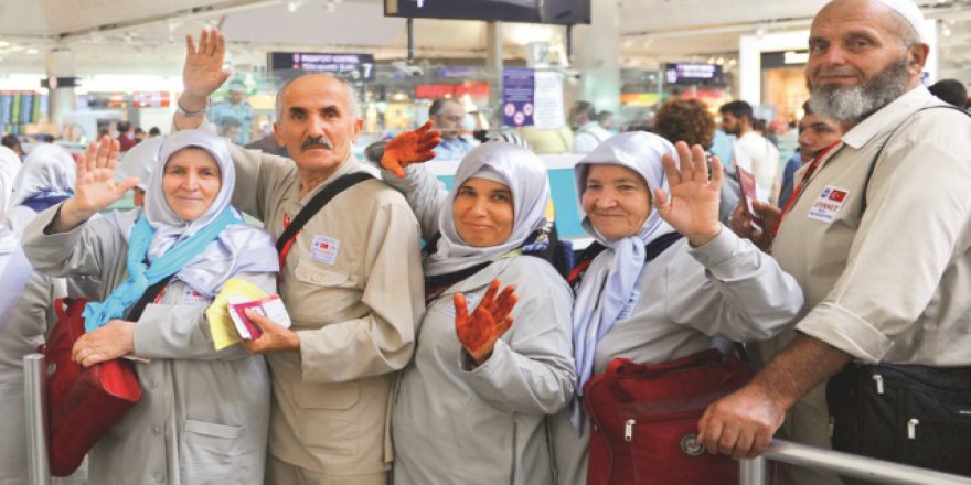 Kutsal topraklara yolculuk başladı