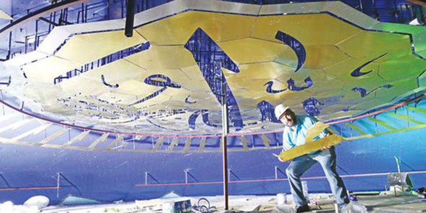 Çamlıca camiinin kubbesindeki ‘Elif’ harfinin boyu 5 metre