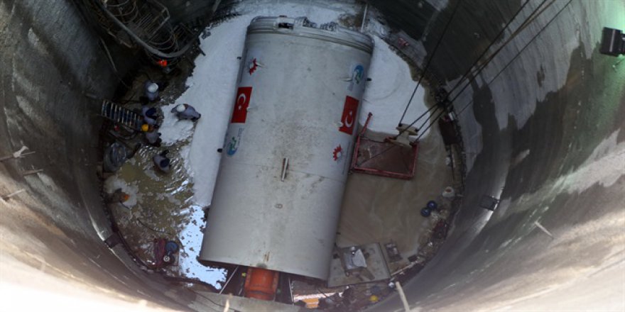 İlk yerli tünel açma makinesi faaliyete geçti