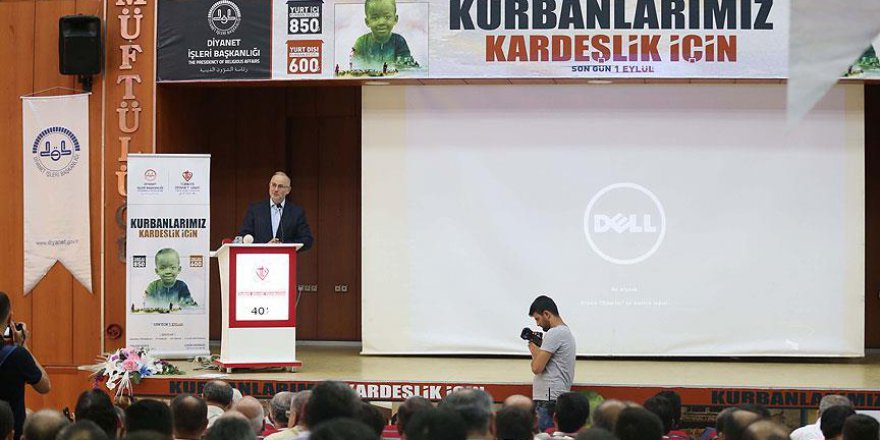 TDV Kurban Bayramı'nda 300 bin kurban bağışı bekliyor