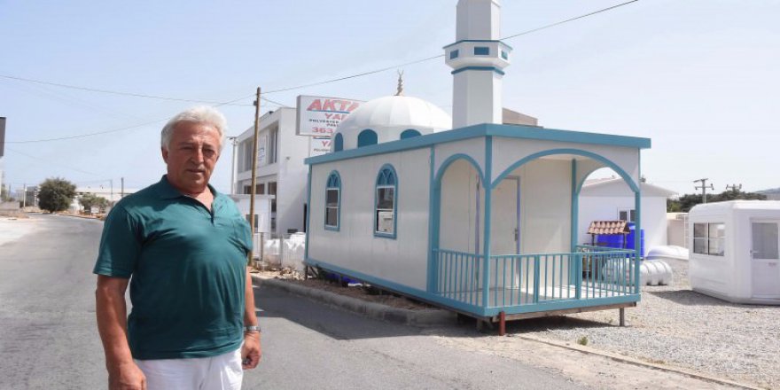 20 kişilik Mescid tasarladı