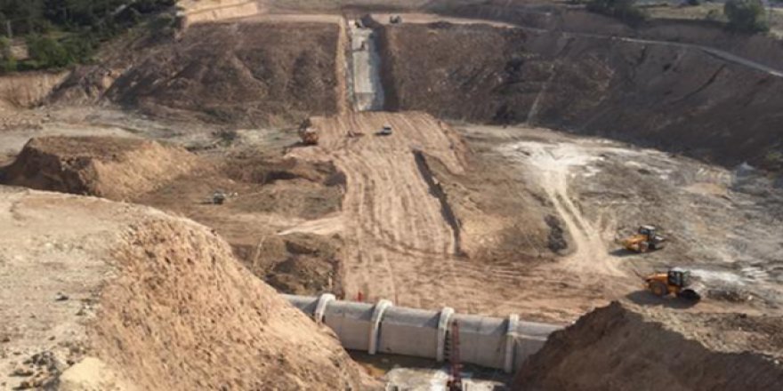 Akçay Barajı'nda sona gelindi