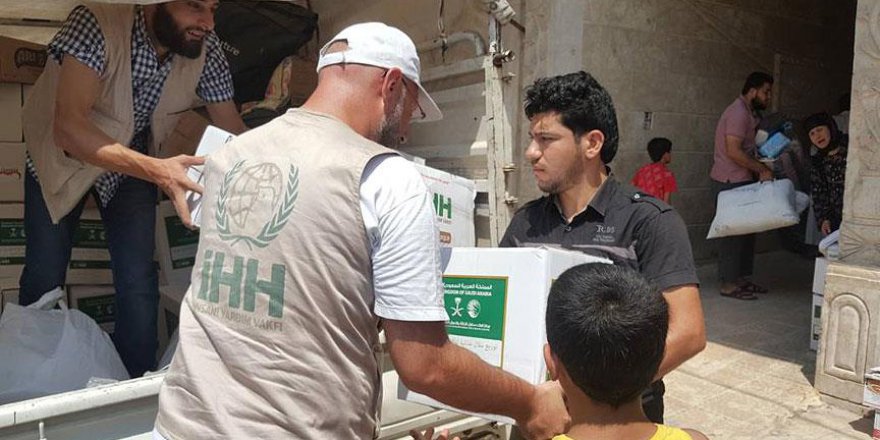 İHH'dan Suriye'deki Iraklı mültecilere destek