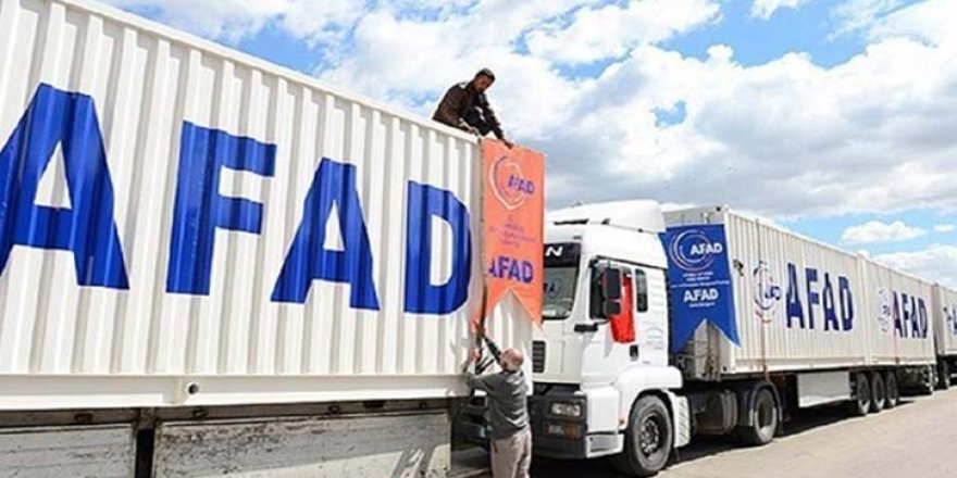 İzmir'den Suriye'ye 5 tır yardım