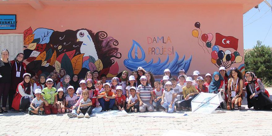 Damla Projesi gönüllüleri Malatya'da