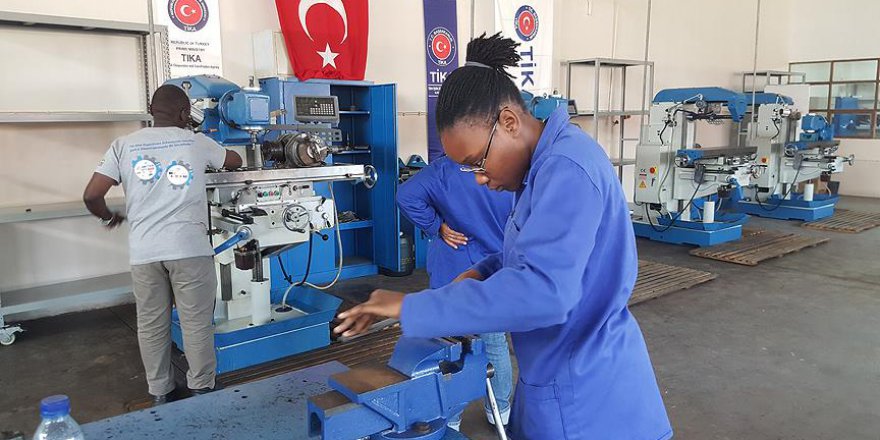 TİKA'dan Mozambik'e teknik eğitim desteği