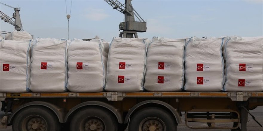 Türk Kızılayı Yemen'de bin 250 ton un dağıttı