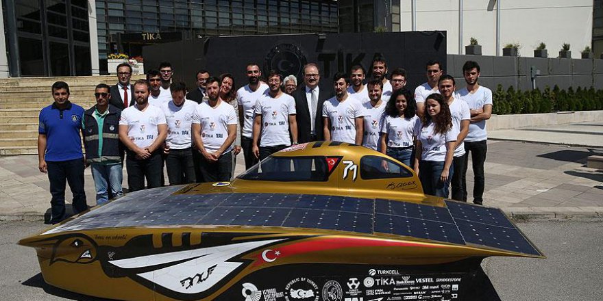 İTÜ güneş arabası ekibi TİKA'da