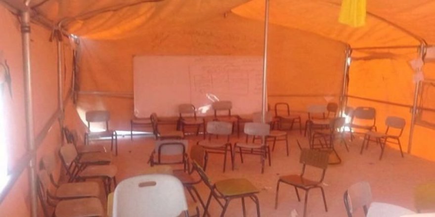 İşgalci İsrail, Filistin'deki 'seyyar okullar'a el koydu, anaokulunu yıktı!